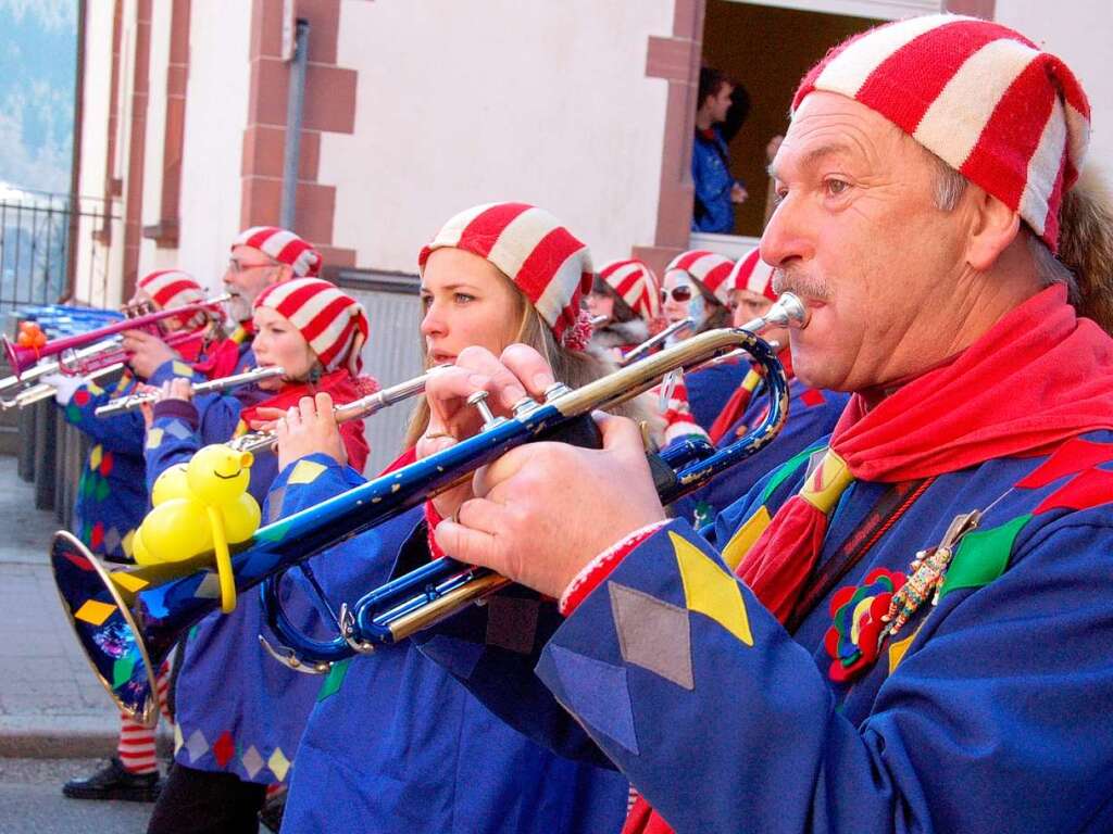 Die Stadtmusik Neustadt.