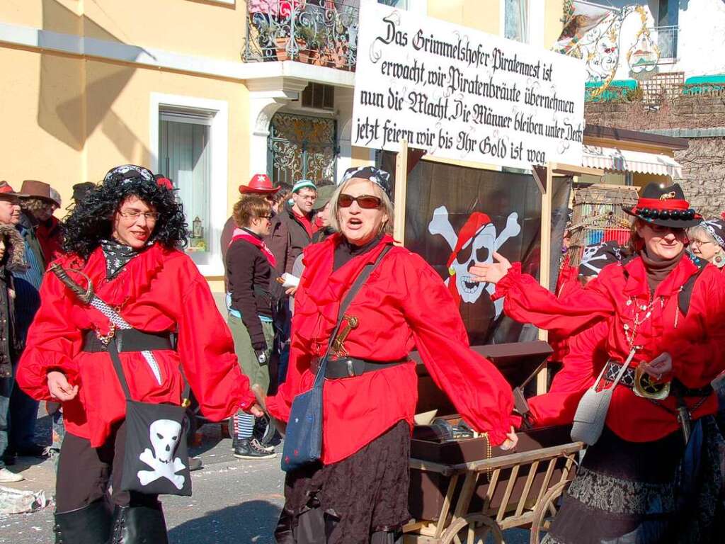 Hochstimmung in Sthlingen: Piratenbrute aus Grimmelshofen!