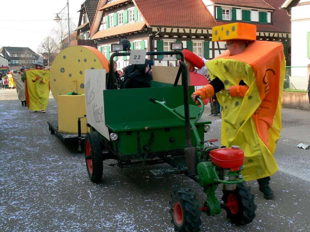 Der Umzug in Aldene. Der Umzug in Aldene.