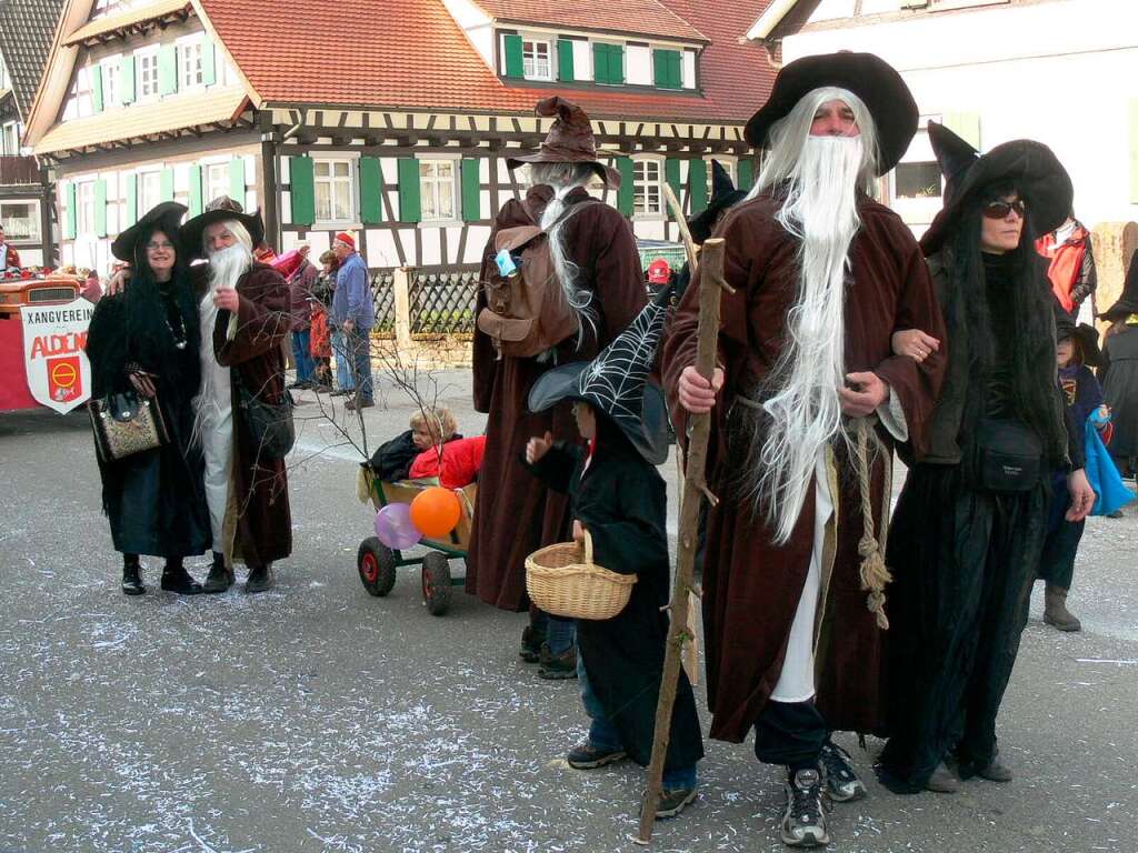 Der Umzug in Aldene. Der Umzug in Aldene.