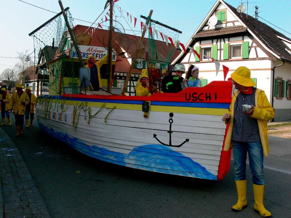 Der Umzug in Aldene. Der Umzug in Aldene.