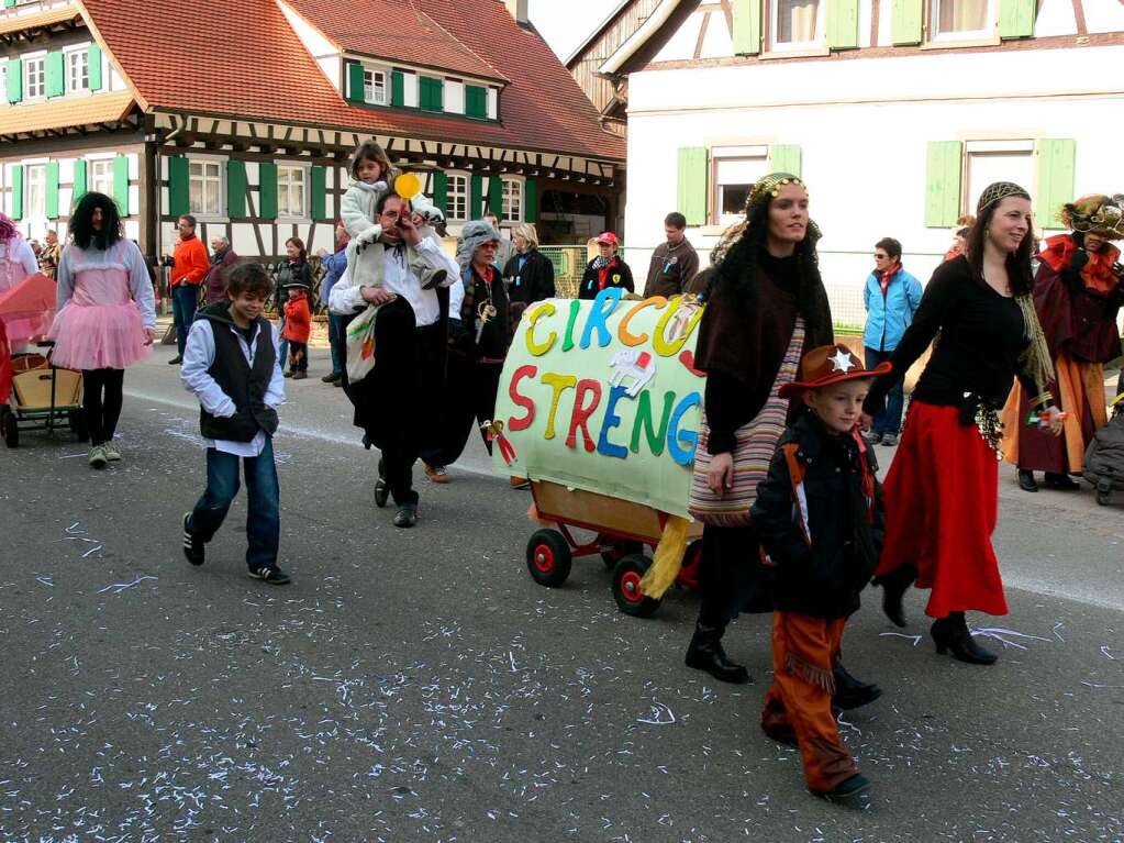 Der Umzug in Aldene.