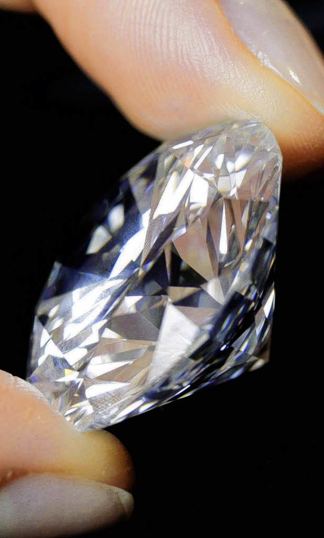 Wie viele Karat ein Diamant hat, ist f... der Region machte sich das zunutzen.   | Foto: dpa