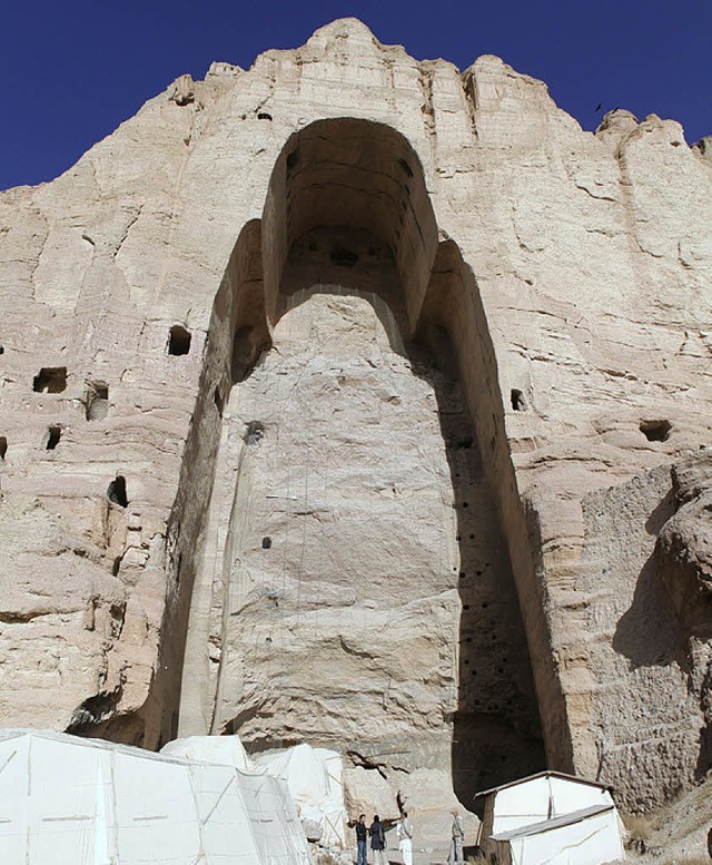 Afghanistan - Buddhahhlen bei Bamyan  | Foto: picture alliance