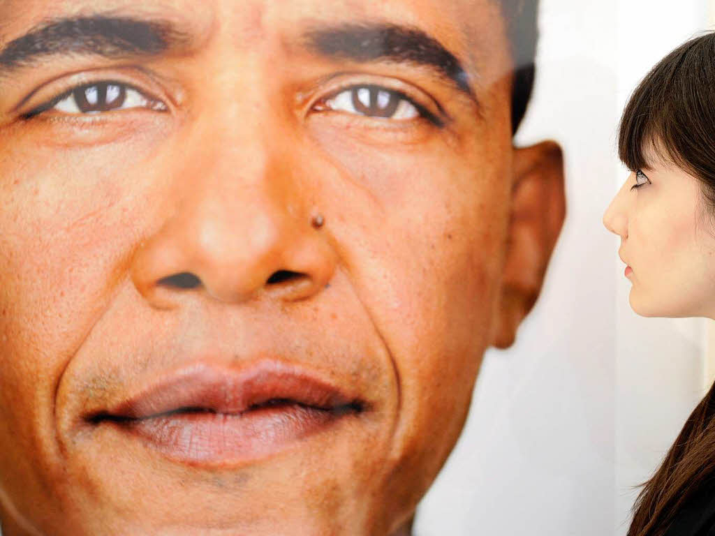 Porträt von US-Präsident Barack Obama des Fotografen Martin Schöller. Porträt von US-Präsident Barack Obama des Fotografen Martin Schöller.