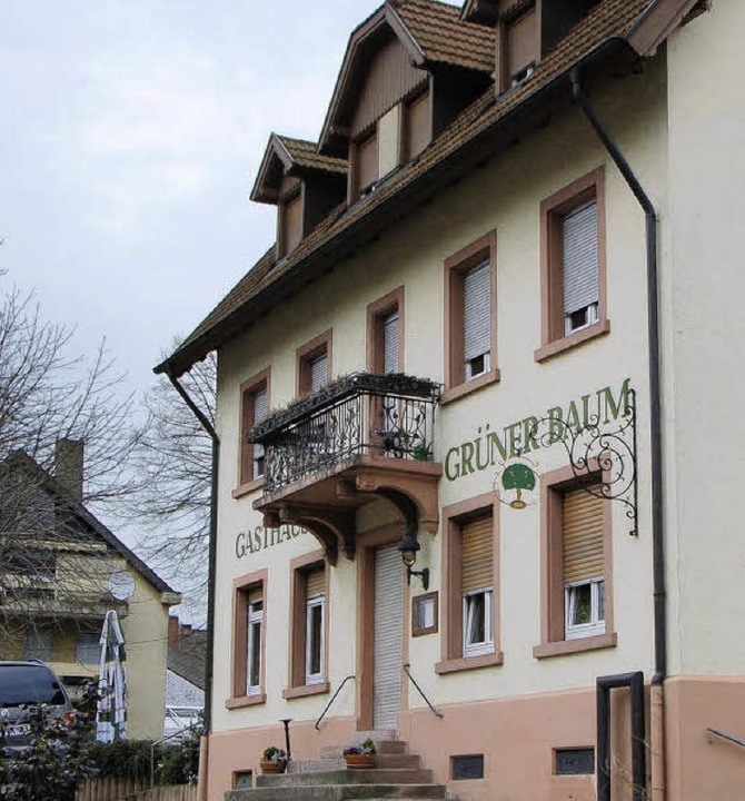 "Grüner Baum" bald in neuer Hand Merzhausen Badische