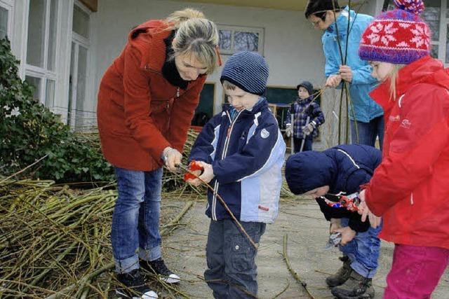 Die Kinder sollen die Natur erleben