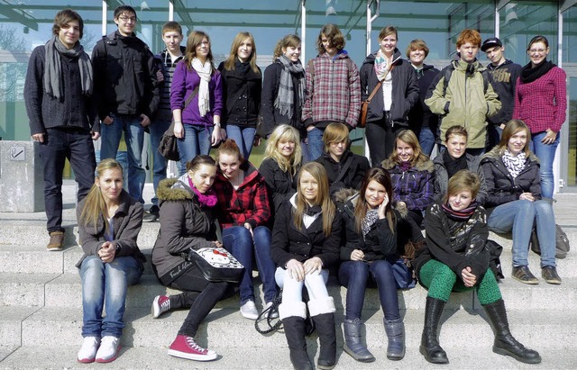 Das Team vom Film: die Klasse 9c der Realschule am BIZ in Ettenheim.  | Foto: Schule