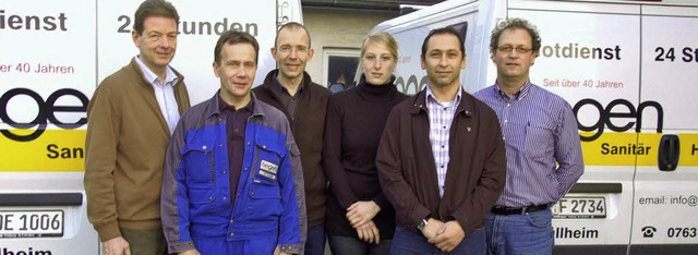 Ein starkes Team: Hans Tanner und Hart...et Bozok und Oliver Stoll (von links)   | Foto: Babeck-Reinsch