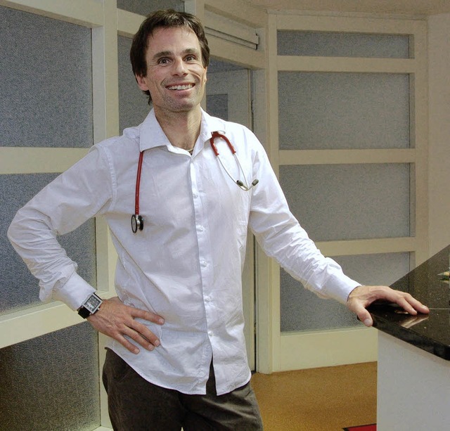 neuer Arzt in Lenzkrich Dr. Hillmer  | Foto: Horst A. B