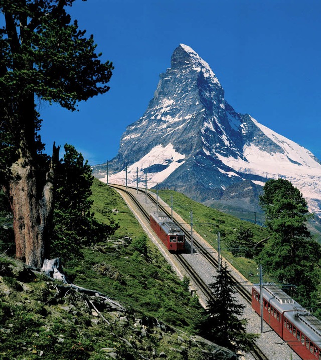Den Alemannen verdankt das Matterhorn seinen Spitzennamen.   | Foto: dpa