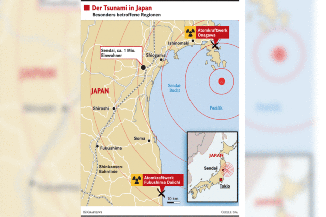 Japan lst erstmals Atomalarm aus