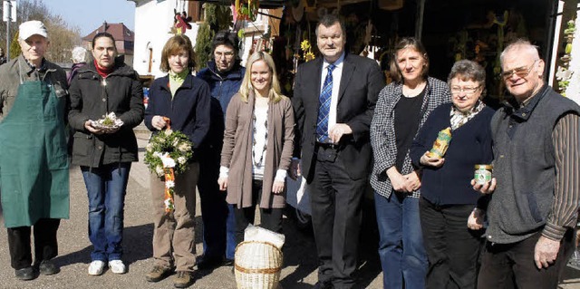 20. Kenzinger Frhlingsmarkt: Bei stra...menecker, die den Markt organisiert.    | Foto: Ilona Hge