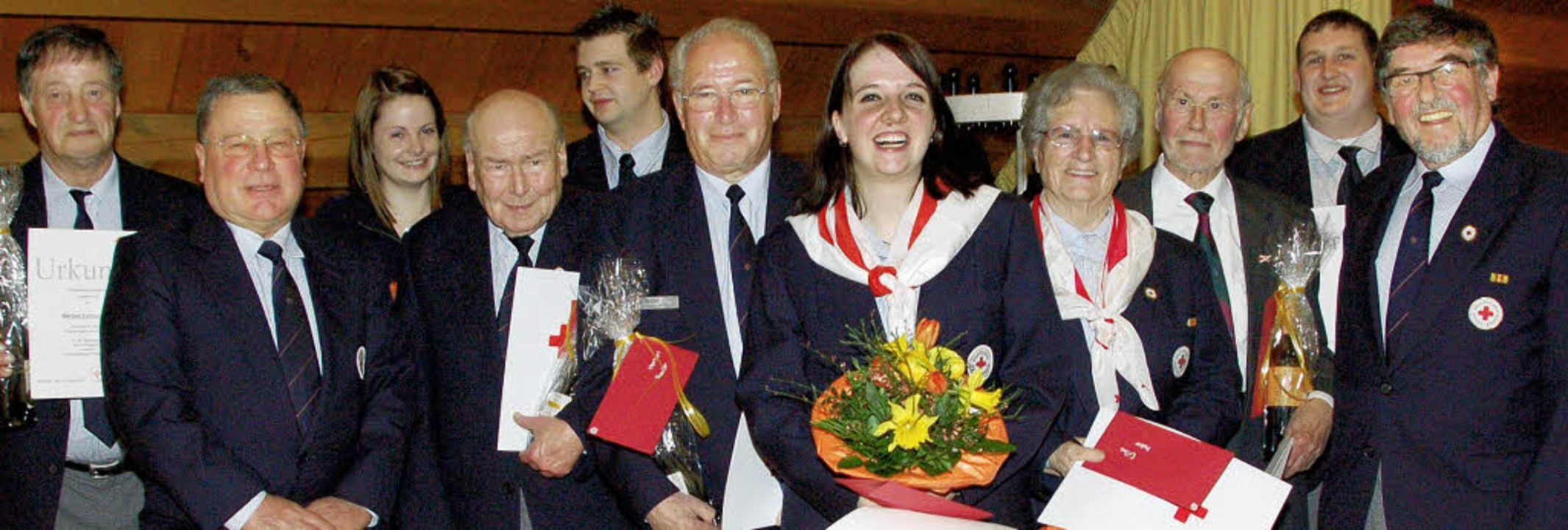 Die DRKHelfer hatten jede Menge Arbeit Lenzkirch Badische Zeitung