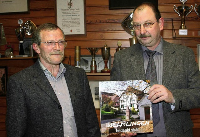 Bilder sagen mehr als tausend Worte: Z... &#8222;Welmlingen bedankt sich&quot;.  | Foto: Cremer