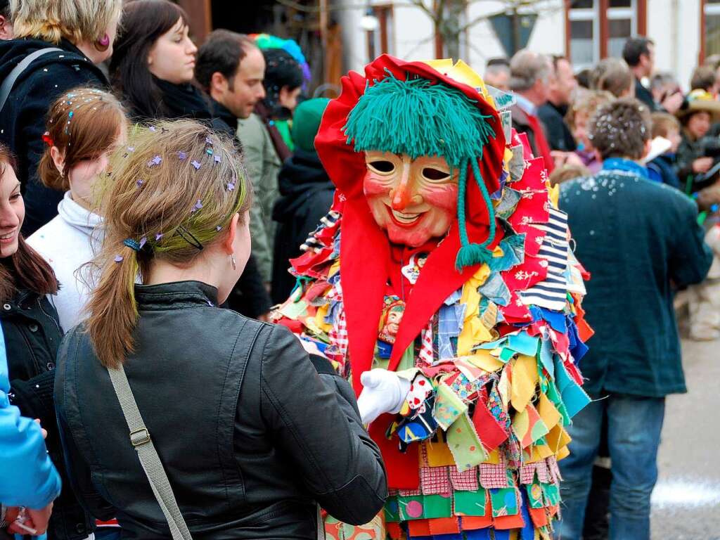 Bunt und heiter war der Buurefasnachtsumzug in Neuenweg