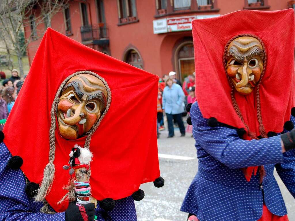 Bunt und heiter war der Buurefasnachtsumzug in Neuenweg