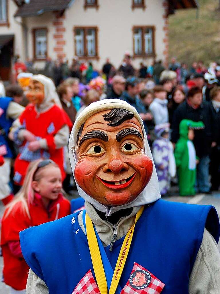 Bunt und heiter war der Buurefasnachtsumzug in Neuenweg