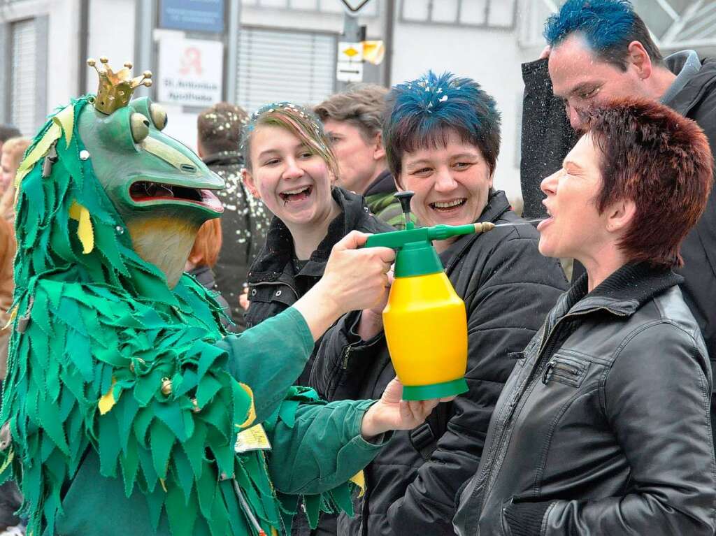 Impressionen vom Buurefasnachtsumzug in Hauingen