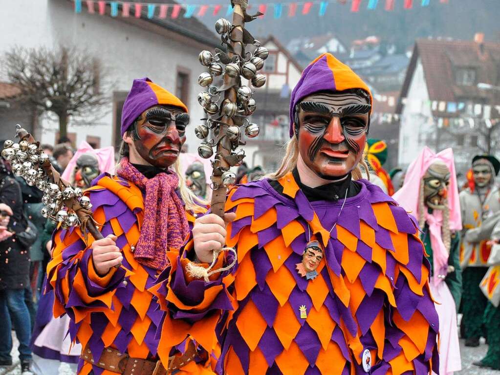 Impressionen vom Buurefasnachtsumzug in Hauingen