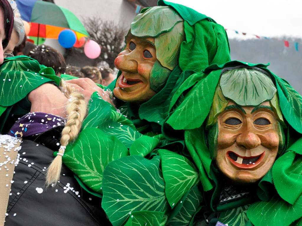 Impressionen vom Buurefasnachtsumzug in Hauingen