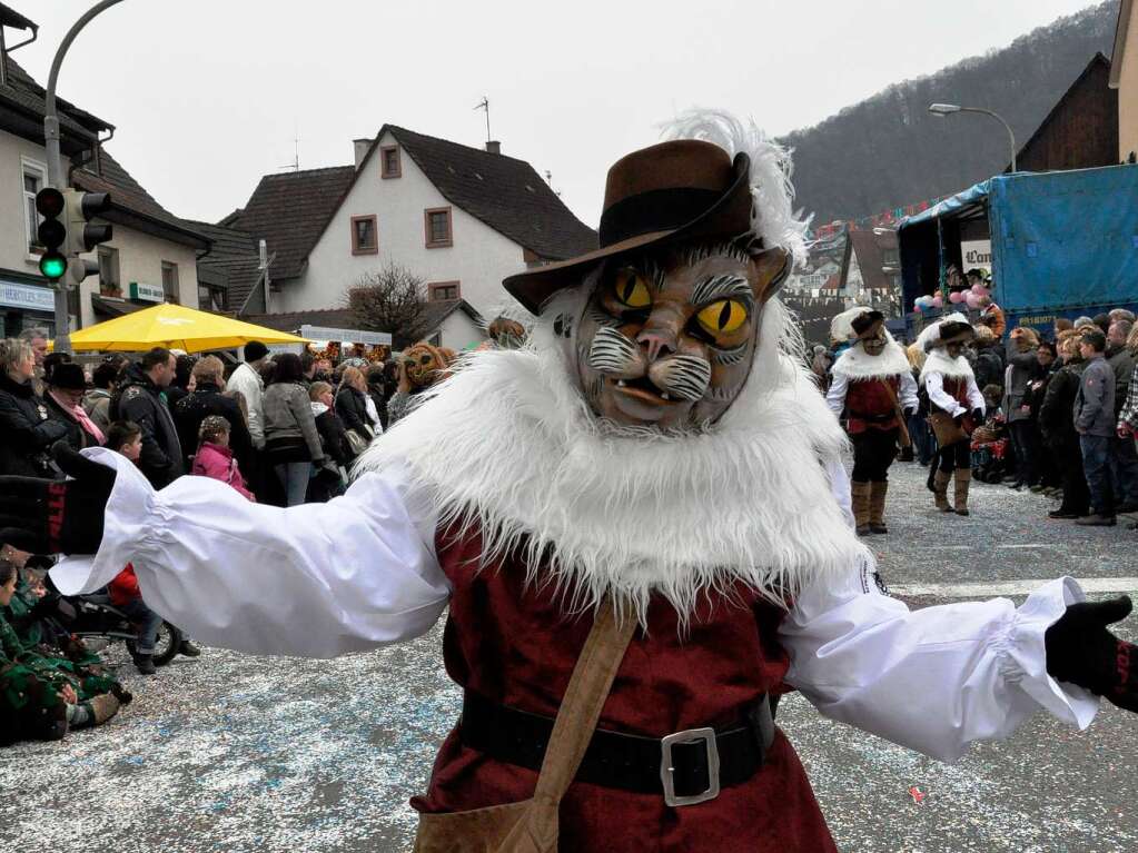 Impressionen vom Buurefasnachtsumzug in Hauingen