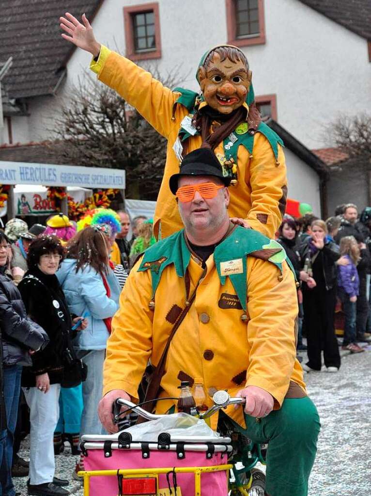 Impressionen vom Buurefasnachtsumzug in Hauingen