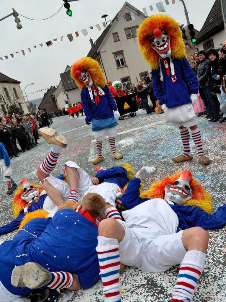 Impressionen vom Buurefasnachtsumzug in Hauingen