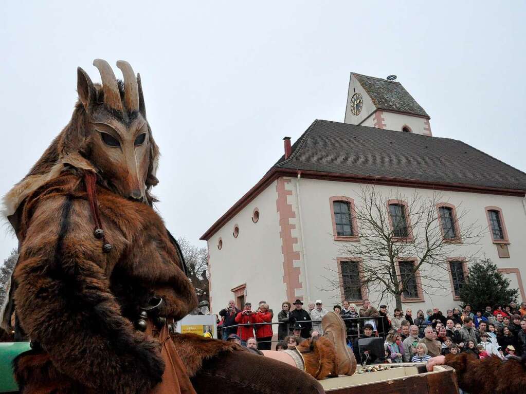 Impressionen vom Buurefasnachtsumzug in Hauingen