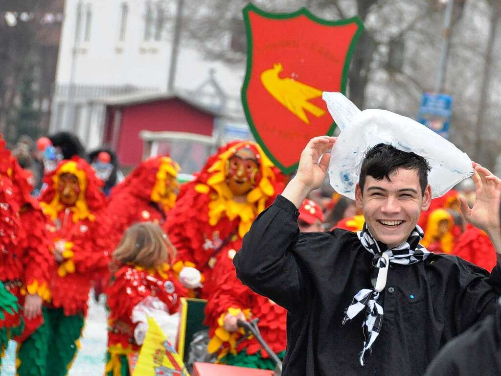 Impressionen vom Buurefasnachtsumzug in Hauingen