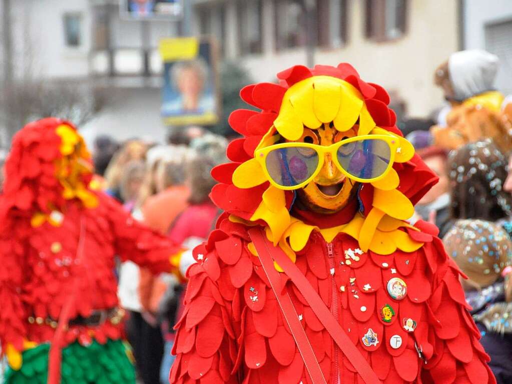 Impressionen vom Buurefasnachtsumzug in Hauingen