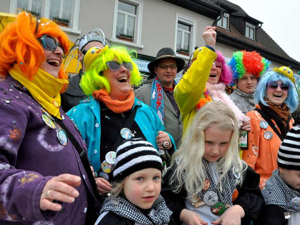 Impressionen vom Buurefasnachtsumzug in Hauingen