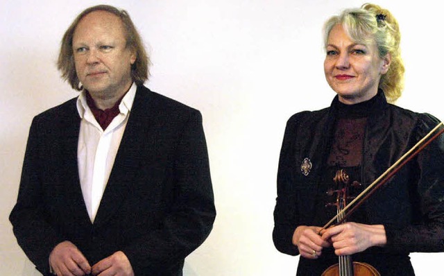 Einen Kammermusikabend voll spritzigem...enzen und Yvetta Viatet ihren Zuhrern  | Foto: Karin Stckl-Steinebrunner