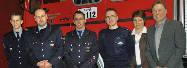 Die Feuerwehrabteilung Oberhof hat ein...meister-Stellvertreter Otto Frommherz   | Foto: Brigitte Chymo