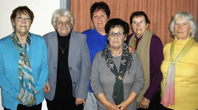 Die Vorstandsmitglieder der Rentnergem...gdalena Schomaker und  Renate Schmitt   | Foto: Christiane Sahli