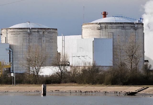 Das AKW Fessenheim.   | Foto: dpa