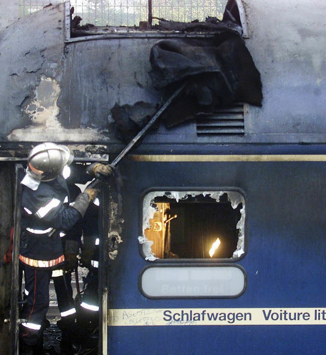 Deutsche Bahn nach Brand im Schlafwagen vor Gericht