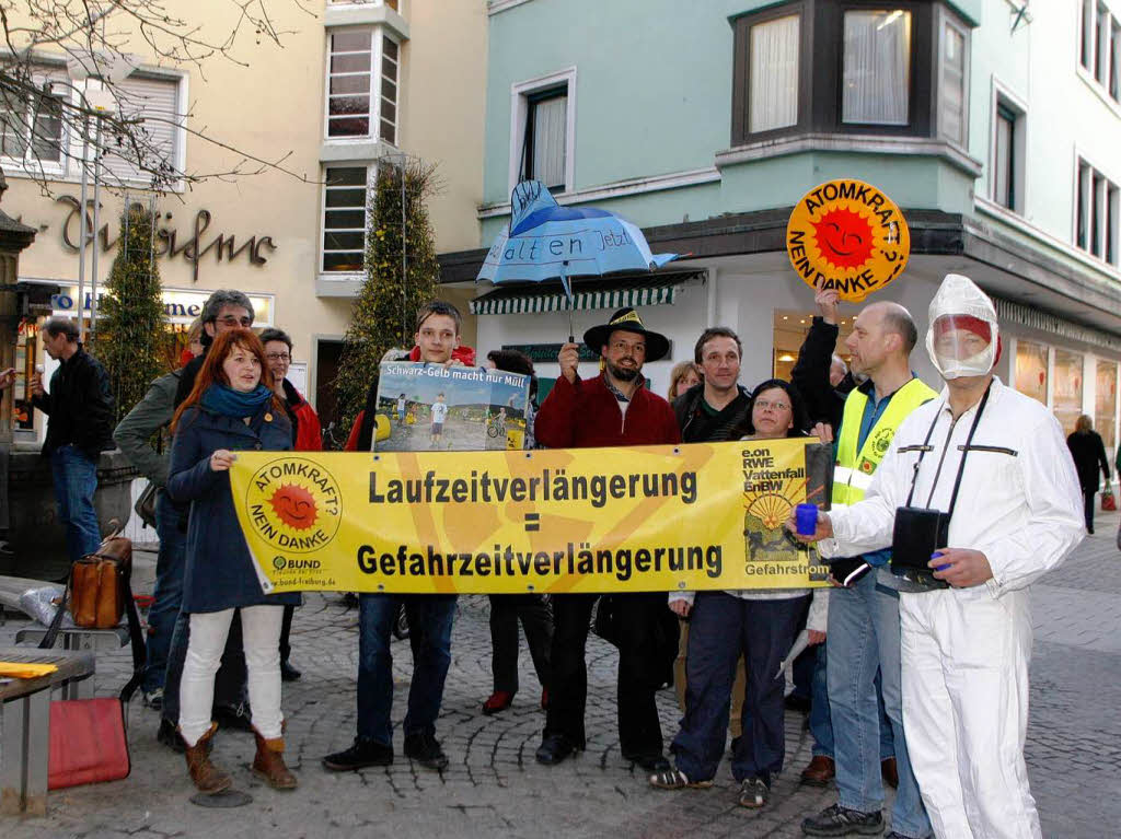 Mahnwache in Lahr Mahnwache in Lahr