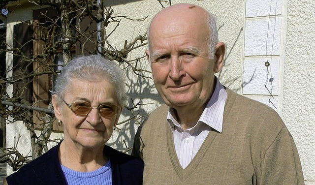 Elisabeth und Nikolaus Hollerbach   | Foto: dieter fink