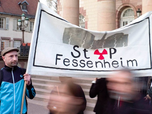 Auch im Elsass gibt es  Protest gegen ...ltener als bei den deutschen Nachbarn.  | Foto: dpa