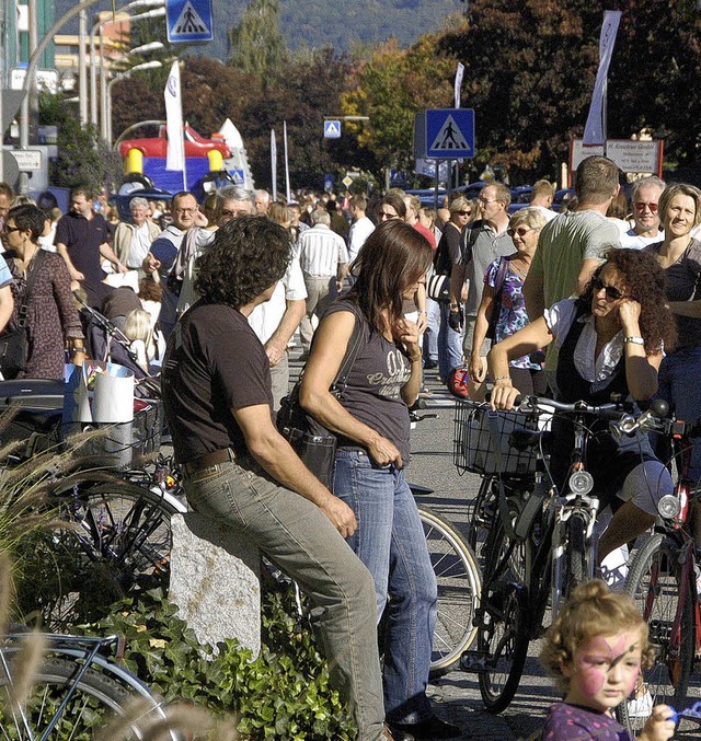 So voll soll&#8217;s in der Innenstadt wieder am 3. April werden.   | Foto: Senf