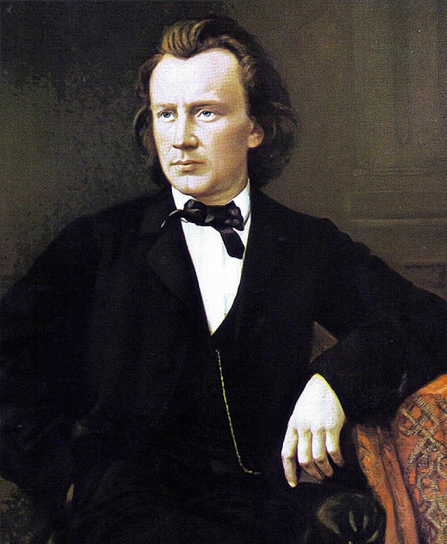 Das war er noch ein Strmer und Drnger: der junge Johannes Brahms.   | Foto: PR