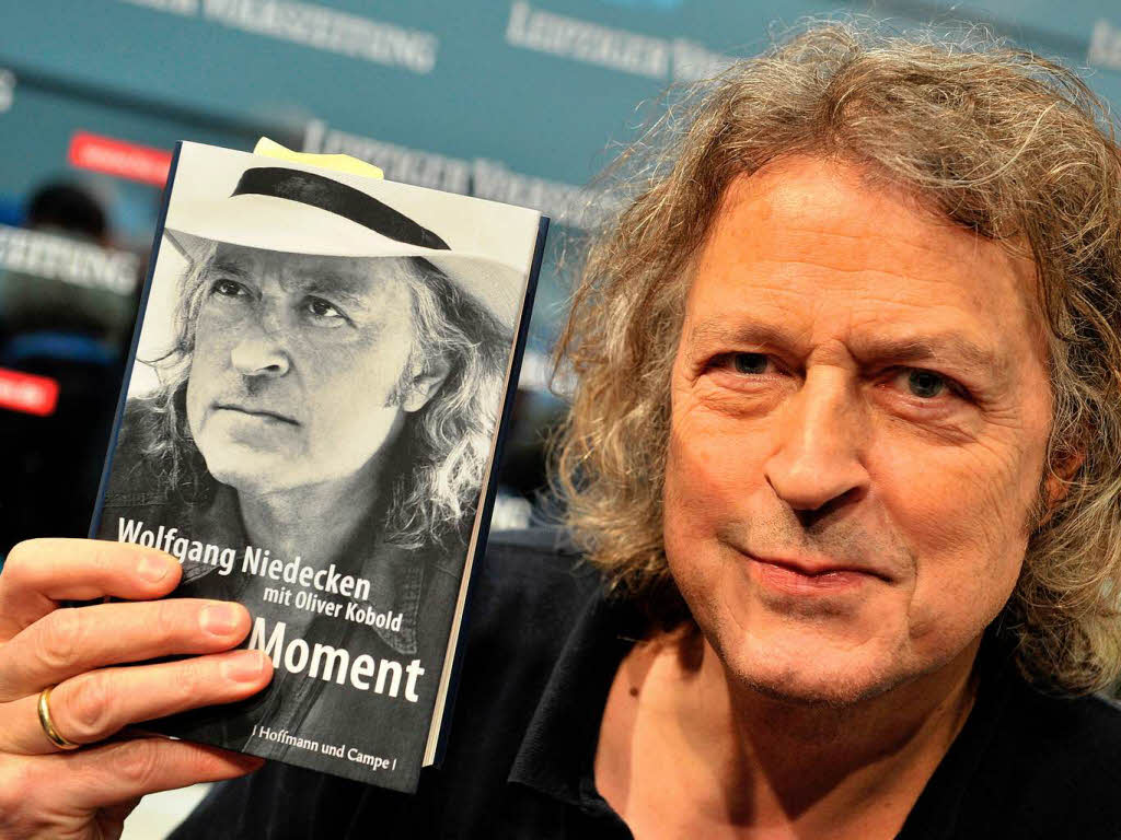 Der Musiker Wolfgang Niedecken prsentiert seine Autobiographie.