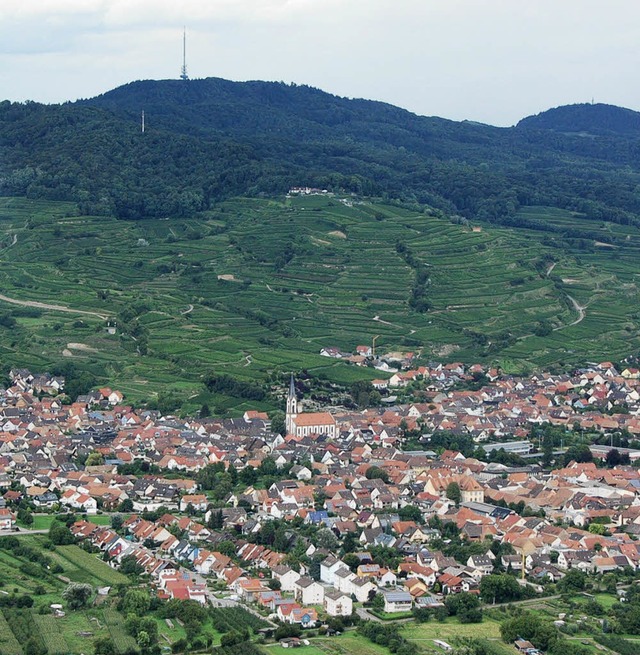 Ihringen aus der Vogelperspektive  | Foto: Benjamin Bohn