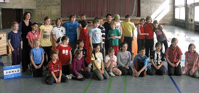 Baden-Wrttemberg spielerisch und spor...ktionstag an der Gerhard-Jung-Schule.   | Foto: Privat