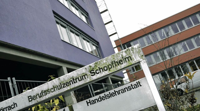 Der Kreis will den Beruflichen Schulen in Schopfheim erhalten und strken.   | Foto: Gramespacher