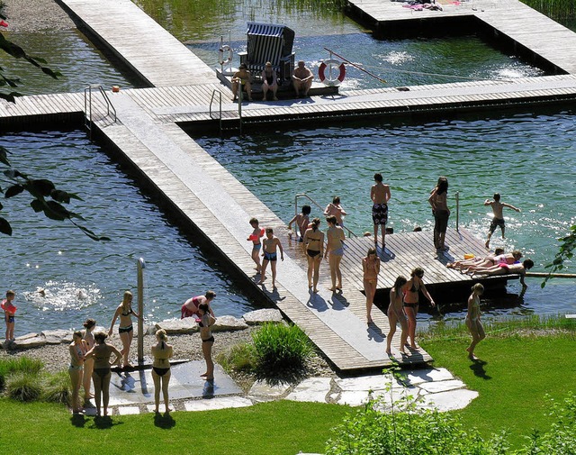 Beispielspielhaft: das Naturbad in Lahr-Sulz   | Foto: Archiv: Fleig
