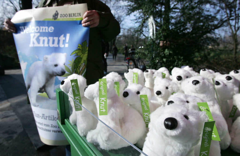 Bald hatte Knut seine eigene Merchandise-Linie