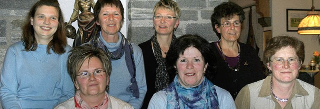 Vernderungen im Vorstand: Claudia Dr...er, Ulrike Fechtig (unten von links).   | Foto: Luisa Denz