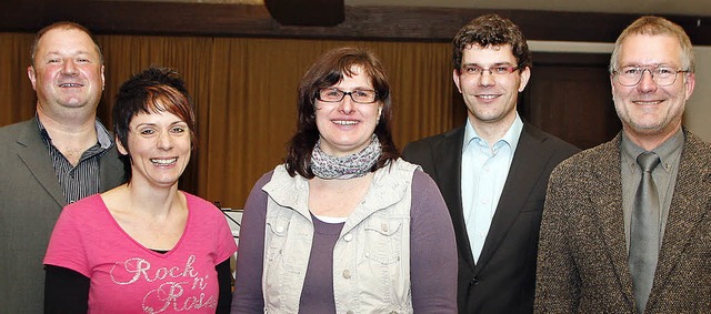 Neues Fhrungsteam des Musikvereins zu..., Bernd Schssele und Hermann Ohnemus   | Foto: Heidi Fssel